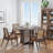 Round Solid Wood Dining Table with Rattan Pedestal-1748836118-1808413171