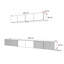 Unfinished TV Stand for TVs up to 88"-188226011