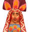 Vague de guadalupe - Figurine en bois