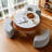 Lift Top Extendable 3 Storable Stools Sintered Stone Coffee Table with Storage-271548678