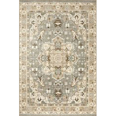 Cream Geometric Starred Traditional Modern Patterned Decorative Machine Washable Rug