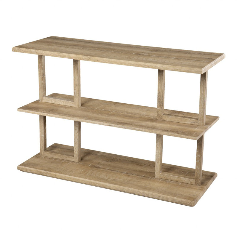 Console de 42 po avec deux tablettes