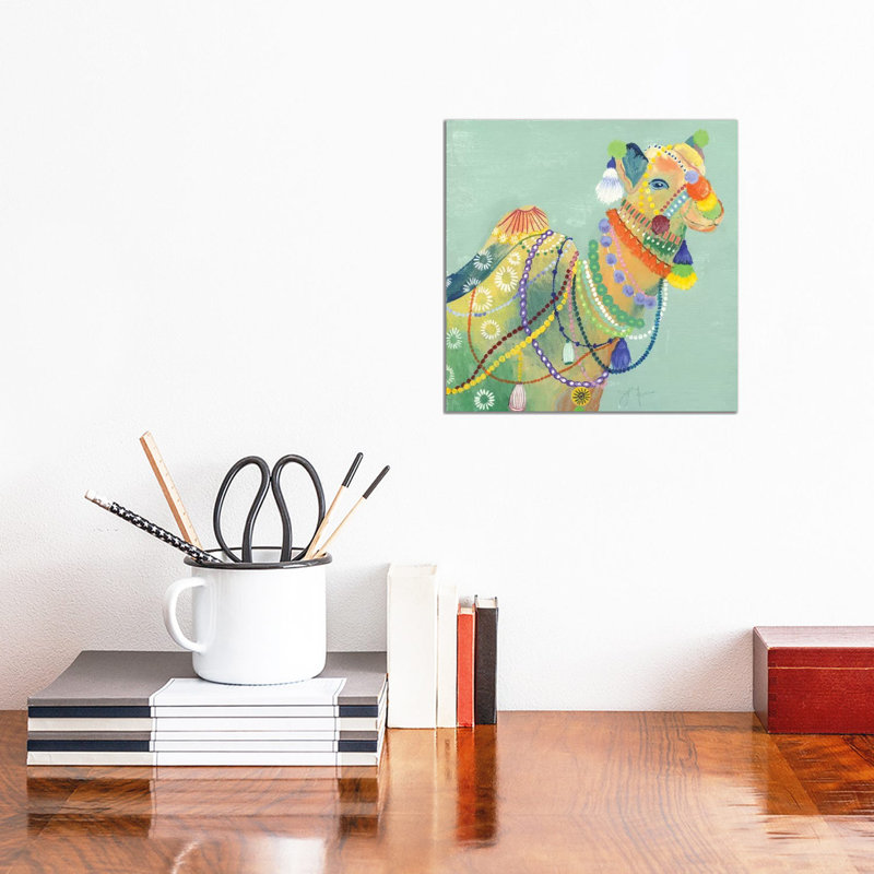 Pushkar Fair I by Tava Studios - Wrapped Canvas Print, 30.48 cm H x 30.48 cm W