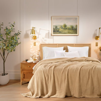 Threadmill 100% Cotton Muslin Blanket