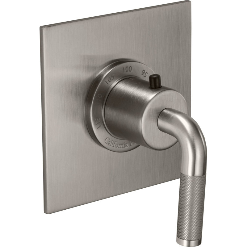 Descanso 2.5 GPM Styletherm 0.75" Thermostatic Complete Shower System, Satin Nickel