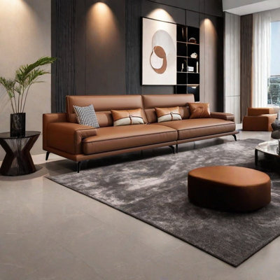 Italian modern comfortable office sofa