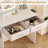Adjustable Led Light Mdf Dressing Table Modern Bedroom Setup