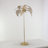 Gold Metal Tree Room Table Lamp with Round Base, 27" x 25" x 26"-459557414