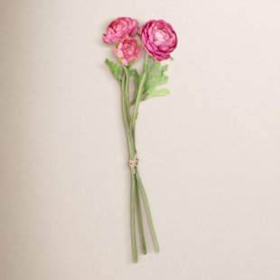 Vibrant Bloom 10.5" Lilac Ranunculus Spray