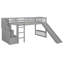 Lit mezzanine simple avec glissière Stairway-287055366