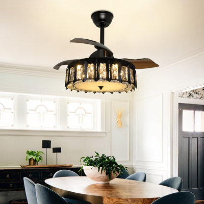 Connier 45.28'' Ceiling Fan with LED Lights