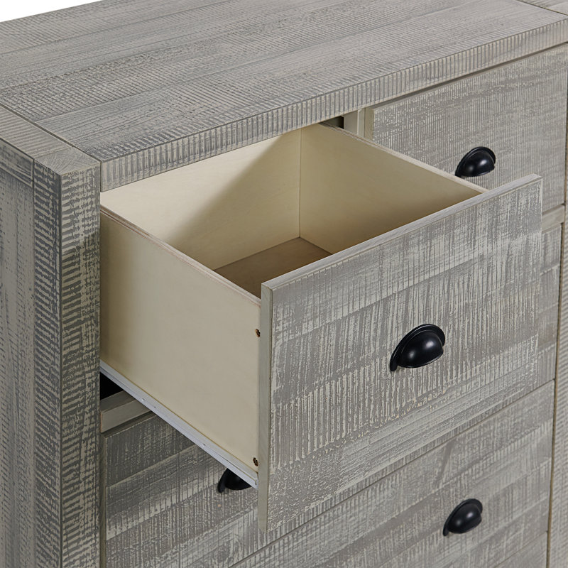  Commode 5 tiroirs Furniture, Gris