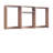 Devi Oak Wall Mounted Wood Closet System-579508416