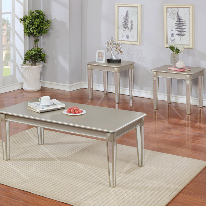 Markeece 3 - Piece Living Room Table Set