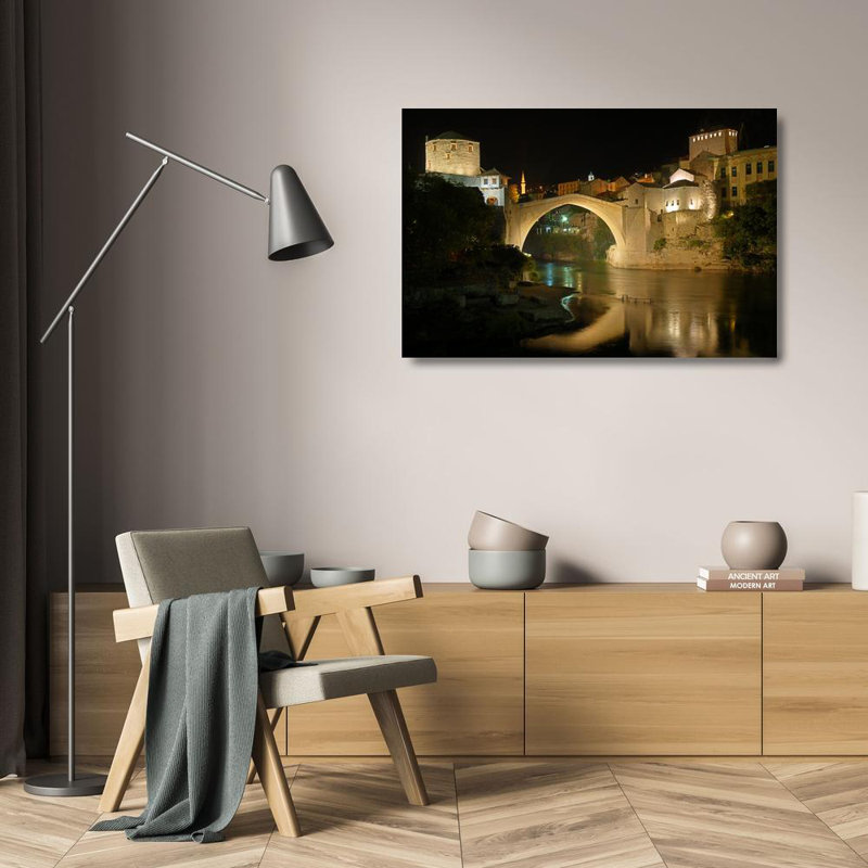 Stari Most Old Bridge, 16" H x 24" W