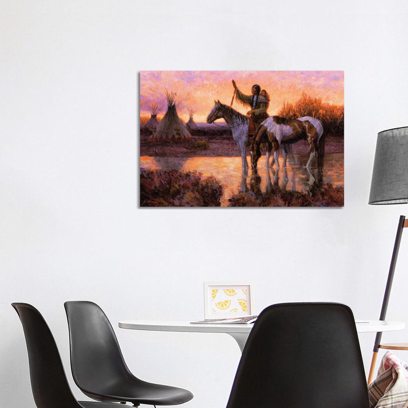 The Return by Joe Velazquez - Wrapped Canvas Print, 101.6 cm H x 66.04 cm W x 3.175 cm D