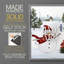«Christmas Holiday Art» CECIX, reproduction d'art encadrée-1279710182-1279710207