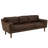 Hewett 86'' Leather Sofa-1308139687