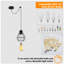 Clune 1 - Light Black Geometric Pendant