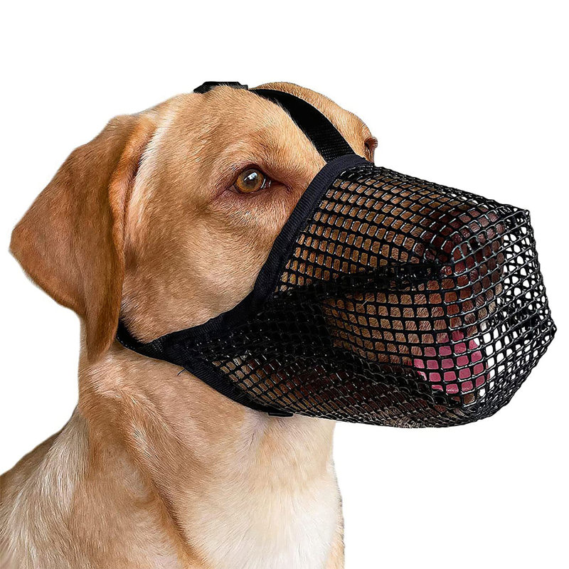 Couvre-gueule ajustable pour chien