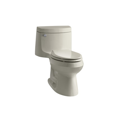 Cimarron 1.28 GPF Water Efficient Elongated One-Piece toilet (Seat Included)