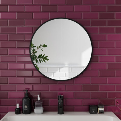 Aluminium Round Mirror