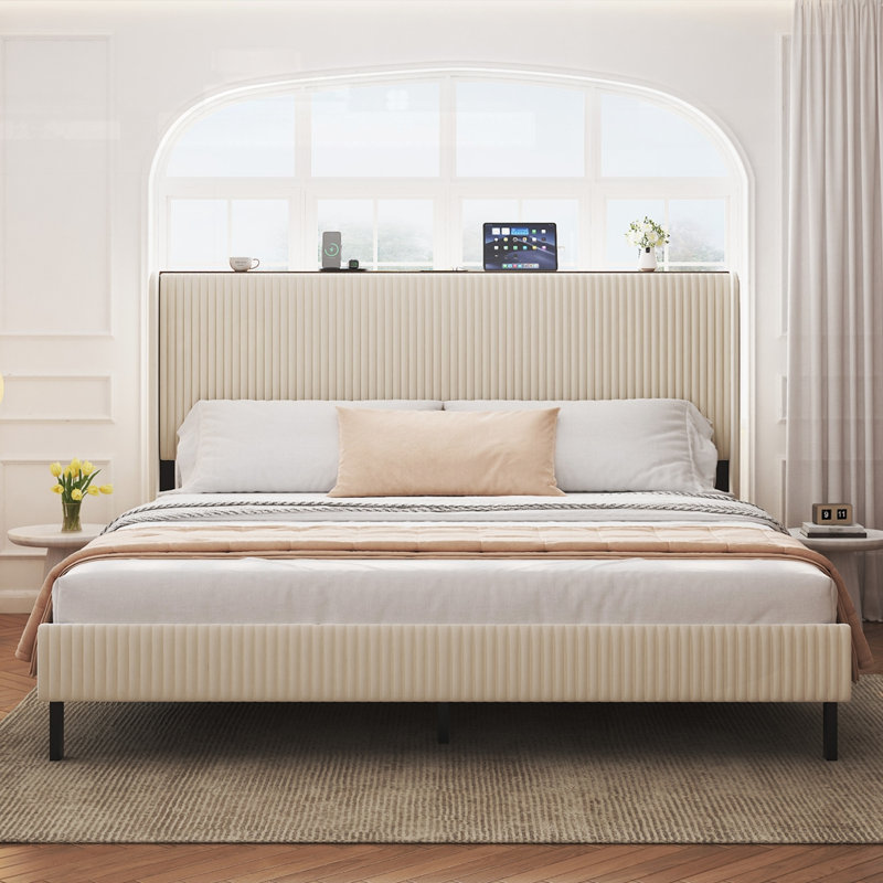 King Size Platform Bed, King