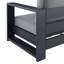 Ensemble de conversation d'extérieur en aluminium avec table de bout Hoyt-289230319-289230305-294914785