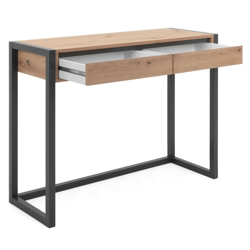 Finori Console Table Denver Artisan Oak/Anthracite Grey
