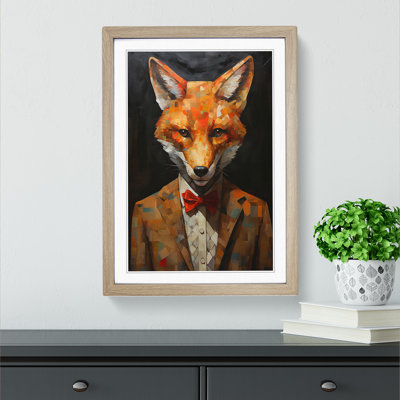 Fox Dadaism No.3 - Framed Print