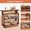 Ensemble de bar 47,24 pouces Farmhouse