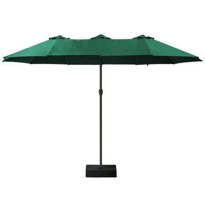 15X9Ft Rectangular Market Umbrella