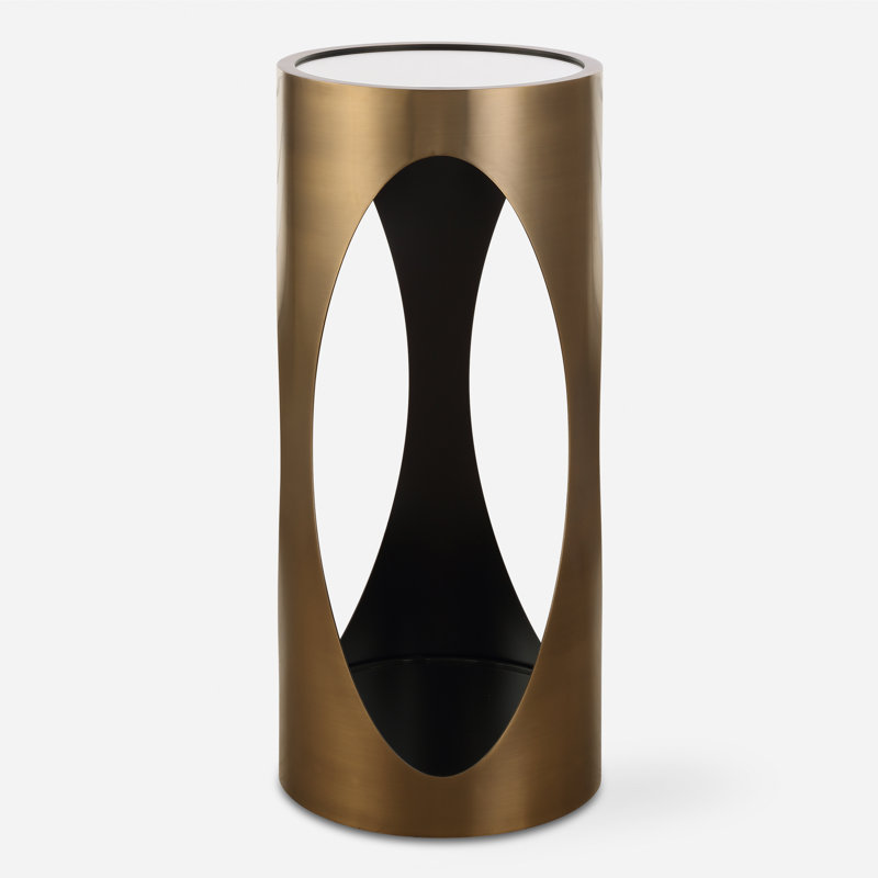 Persis Brass Drink Table