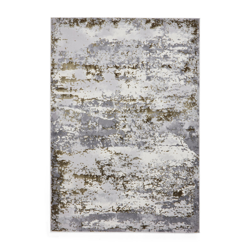 Artemis Artemis area rug Machine Woven Rectangle Gold, Rectangle 160 x 230cm