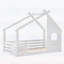 Lit sur pied avec une charmante conception en forme de maison, structure en bois durable-1288949088-1288949091