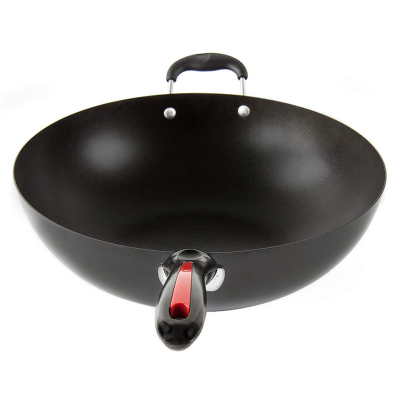 SQ Professional Ultimate Non-Stick Carbon Steel Wok