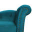 Chaise longue en velours avec accoudoir droit et espace de rangement-2145867314