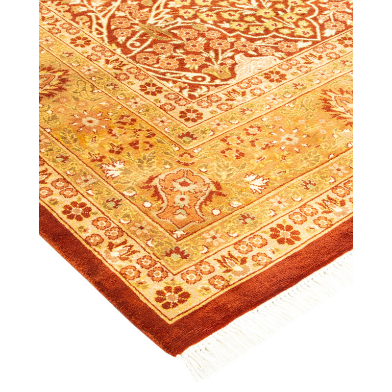 Classic One-of-a-Kind 6' 1" X 9' 4" Hand Knotted Area Rug