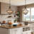 5-light Farmhouse Lantern Pendant Light