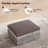 35" Wide Upholstered Seat Cushion Comfy Storage Down Ottoman-1108141125