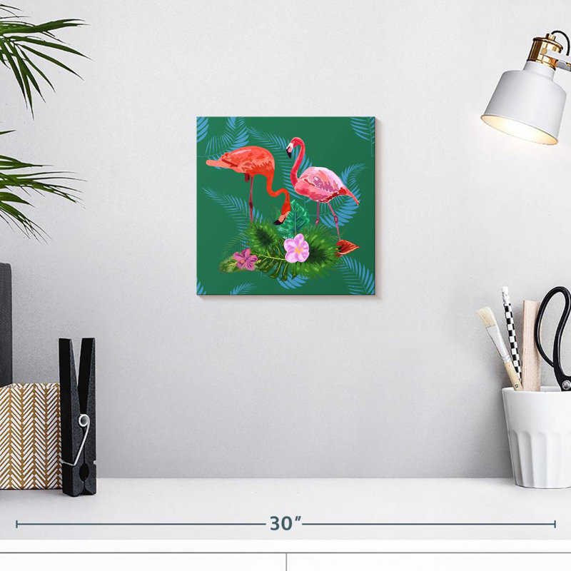 Flamants roses Crowle, H 10 po x l 10 po