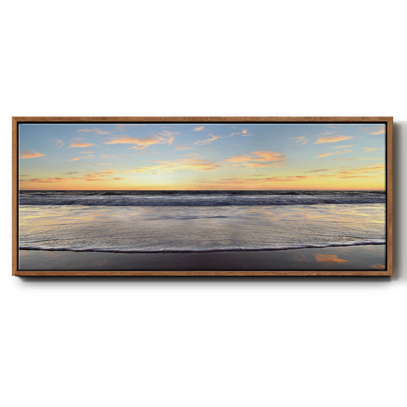 «Evening on Venice Beach», toile encadrée, H 8 po x l 20 po