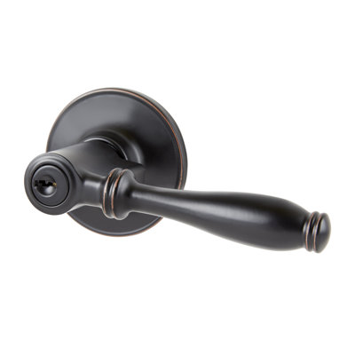 CALLAN Silona Keyed Door Lever US26