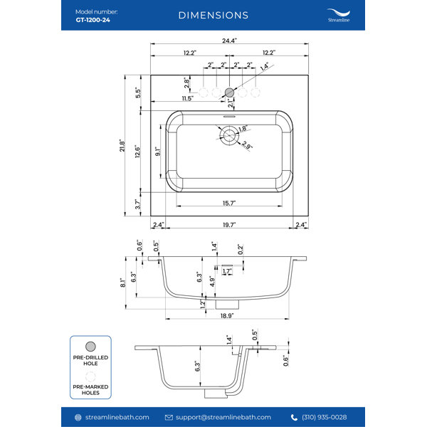 Dimensions du produit