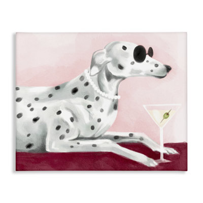 «Dog with Martini» par Daphne Polselli