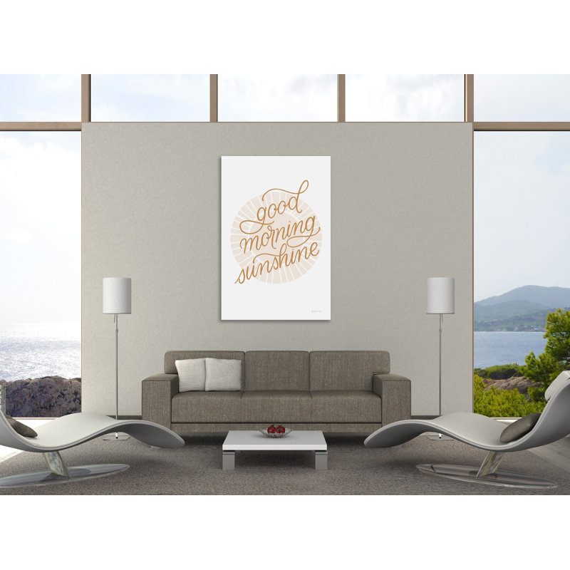 Reproduction d’art textuel sur toile, "Boho nursery II" par Becky épines, Toile tendue, H 24 po x l 16 po x P 1,5 po