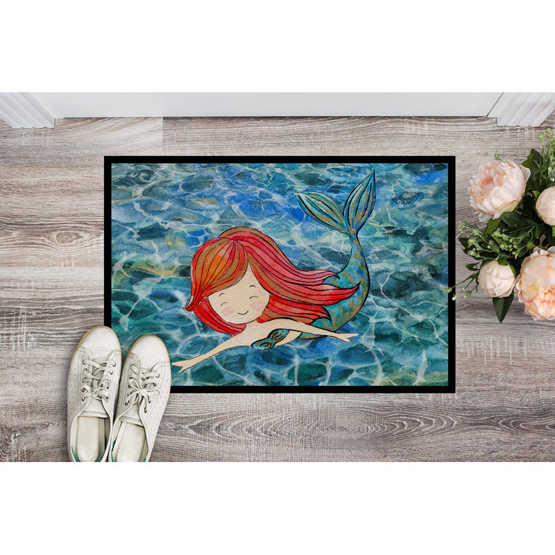 Non-Slip Outdoor Doormat, Rectangle 18" x 27"