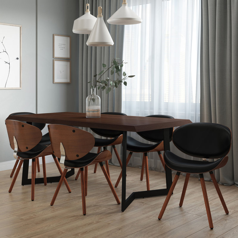 Marana - Chaise de salle à manger - Noir, Noir