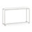 Simply Elegant 55'' Glass Top Console Table-23554872-23554874-23515675