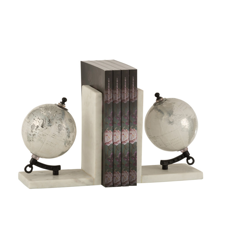Modern & Contemporary Marble Non-Skid Bookends